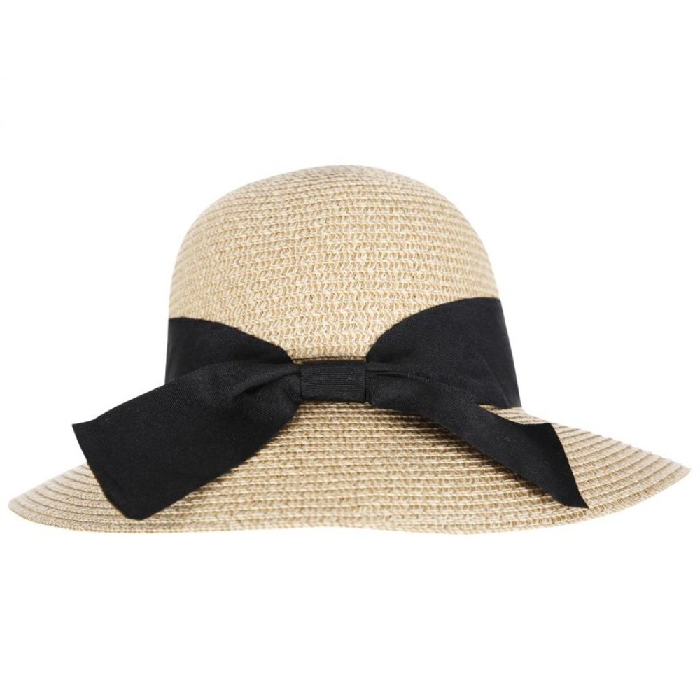 Summer Hat with Black Bow, NWT